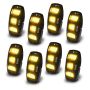 Oracle Lighting 5895-339-8 ColorSHIFT RGB+W Underbody Wheel Well Rock Light Kit (8 PCS)