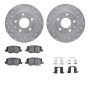 Dynamic Friction 7512-80041 Rotor Kit