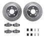 Dynamic Friction 7512-27024 Rotor Kit
