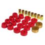 Prothane 73-82 Chevy Corvette Body Mount Kit - Red
