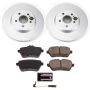 PowerStop CRK9151 Genuine Geomet Coated Rotor and Carbon-Fiber Ceramic Brake Pad Kit