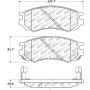StopTech 91-94 Nissan Sentra Street Select Front Brake Pads