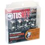 Project Kics Chrome Wt601 Tuskey 12X1.50 4 Locks + 1 Key - Silver