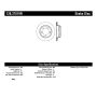 Stoptech 128.37019R Drilled Sport Brake Rotor