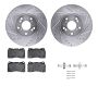 Dynamic Friction 7512-58025 Rotor Kit