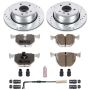 PowerStop K5492-26 Z26 Street Performance Ceramic Brake Pad and Drilled & Slotted Rotor Kit