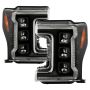 SPYDER 5087430 LED Headlights - Sequential Turn Signal - Chrome