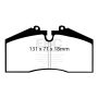 EBC Brakes DP2767 Greenstuff 2000 Series Sport Brake Pads