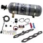 Nitrous Express 20957-12 Coyote Dry Direct Port Plate System(12LB Bottle)