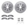 Dynamic Friction 6412-54143 Rotor Kit