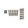 Putco 932015 07-17 Jeep Wrangler Liquid Pedals - Track Design