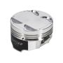 Manley Performance 624300CE-4 Manley Mitsubishi 4B11 86mm Bore 9.0:1 CR -5cc Dish Turbo Tuff Piston Set w/ Rings