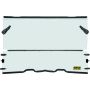 QuadBoss 375646 10-14 Polaris Ranger 400 Folding Windshield