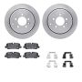 Dynamic Friction 6612-11043 Rotor Kit