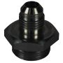 Derale 59006 Aluminum Cooler/Adapter Fitting -6AN x -10AN O-ring, Bright Anodized