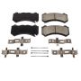 PowerStop 17-1405 PowerStop - Z17 Low-Dust Ceramic Brake Pads with Hardware