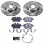 PowerStop TDSK6741 Track Day Spec High-Performance Brake Pad and Rotor Kit