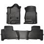 HUSKY LINERS HSK99211 15-   Suburban Floor Liners Black