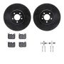 Dynamic Friction 8612-31098 Rotor Kit