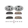 PowerStop KOE472 OE Stock Replacement Low-Dust Ceramic Brake Pad and Rotor Kit