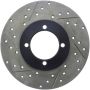 Stoptech 127.42004R Slotted & Drilled Sport Brake Rotor