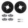 Dynamic Friction 8512-74003 Rotor Kit