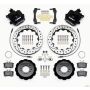 Wilwood 140-13031-D Combination Parking Brake Rear Kit 12.88in Drilled 2013-Up Ford Focus ST w/ Lines