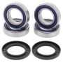 All Balls Racing 25-1436 2002 Arctic Cat 375 2x4 w/AT Wheel Bearing Kit Rear