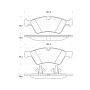 Stoptech 308.11230 Street Touring Brake Pads