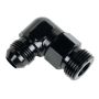 Derale 59508 Aluminum Swivel Fitting 90° 7/8-14 UNF x -8AN Male