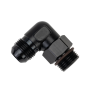 Derale 59510 Aluminum Swivel Fitting 90° 7/8-14 UNF x -10AN Male