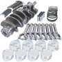 Eagle 16424020 Ford 4.6L 4 Valve Heads Rotating Assembly Kit - 5.950in H-Beam +.020 Bore