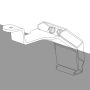 Go Rhino SRM Rack Rain Gutter Mount Kit - 4pc. (Mounts to Factory Rain Gutter/Drip Rail)