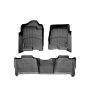 WEATHERTECH WEA44066-1-2 07-14 Tahoe Front & Rear Floor Liners Black