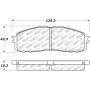 Stoptech 305.06220 Street Select Brake Pads - Rear