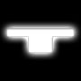 Oracle Lighting 3140-T-001 Universal Illuminated LED Letter Badges - Matte White Surface Finish - T