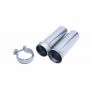 PYPES PERFORMANCE EXHAUST PYPPVA16 3in Ball & Socket Connector w/Clamp