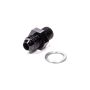 FRAGOLA FRG481670-BL Trans Adapter Fitting #6 x 1/4 MPT Black