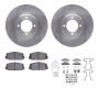 Dynamic Friction 6512-76118 Rotor Kit