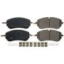 PowerStop 17-2416 PowerStop - Z17 Low-Dust Ceramic Brake Pads with Hardware