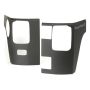 Rugged Ridge 11651.07 Rear Corner Kit Body Armor 2-Door 7-18 Jeep Wrangler