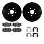 Dynamic Friction 8612-45004 Rotor Kit