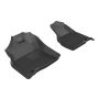 3D MAXpider 2012-2020 Dodge Ram 1500 Reg/Quad 2500/3500 Reg Kagu 1st Row Floormat - Black