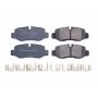 PowerStop 17-1893 PowerStop - Z17 Low-Dust Ceramic Brake Pads with Hardware