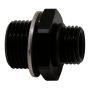 DeatschWerks 6AN ORB Male to M18 X 1.5 Metric Male (Incl O-Ring and Washer) - Anodized Matte Black