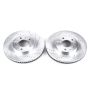 PowerStop AR82102XPR PowerStop Evolution Performance Drilled, Slotted & Plated Brake Rotor Pair