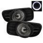 SPYDER 5021502 Halo Projector Fog Lights w/Switch - Smoke