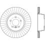 StopTech 07-18 BMW X5 / 08-19 BMW X6 Sportstop Cryo Drilled & Slotted Rotor - Rear Left