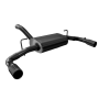 CORSA Performance 21014BLK Corsa 2018-2024 Jeep Wrangler JL 2.5in Dual Rear Exit Black Tips Sport Axle-Back Exhaust