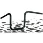Burly Brand B12-1700TFB Ape Hanger 12in - Black